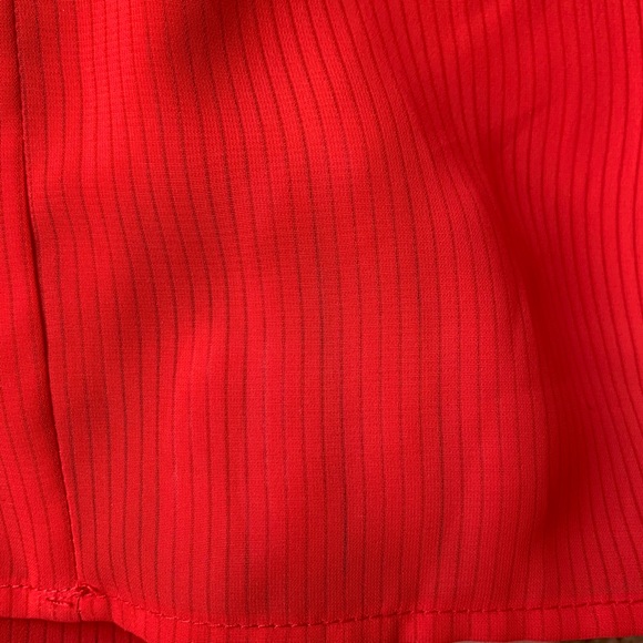 Vintage Sheer Red California Skirt - Picture 6 of 13